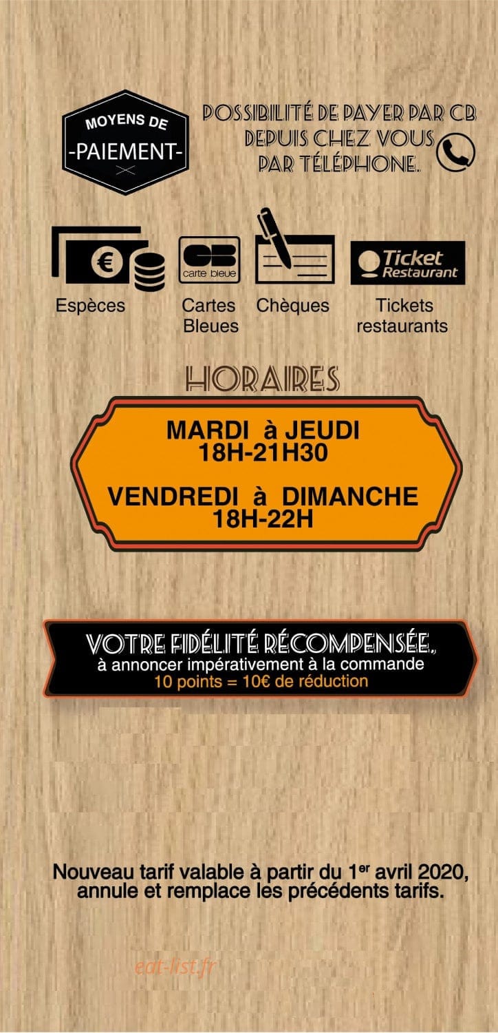 Pizzas Mat' — carte page 5