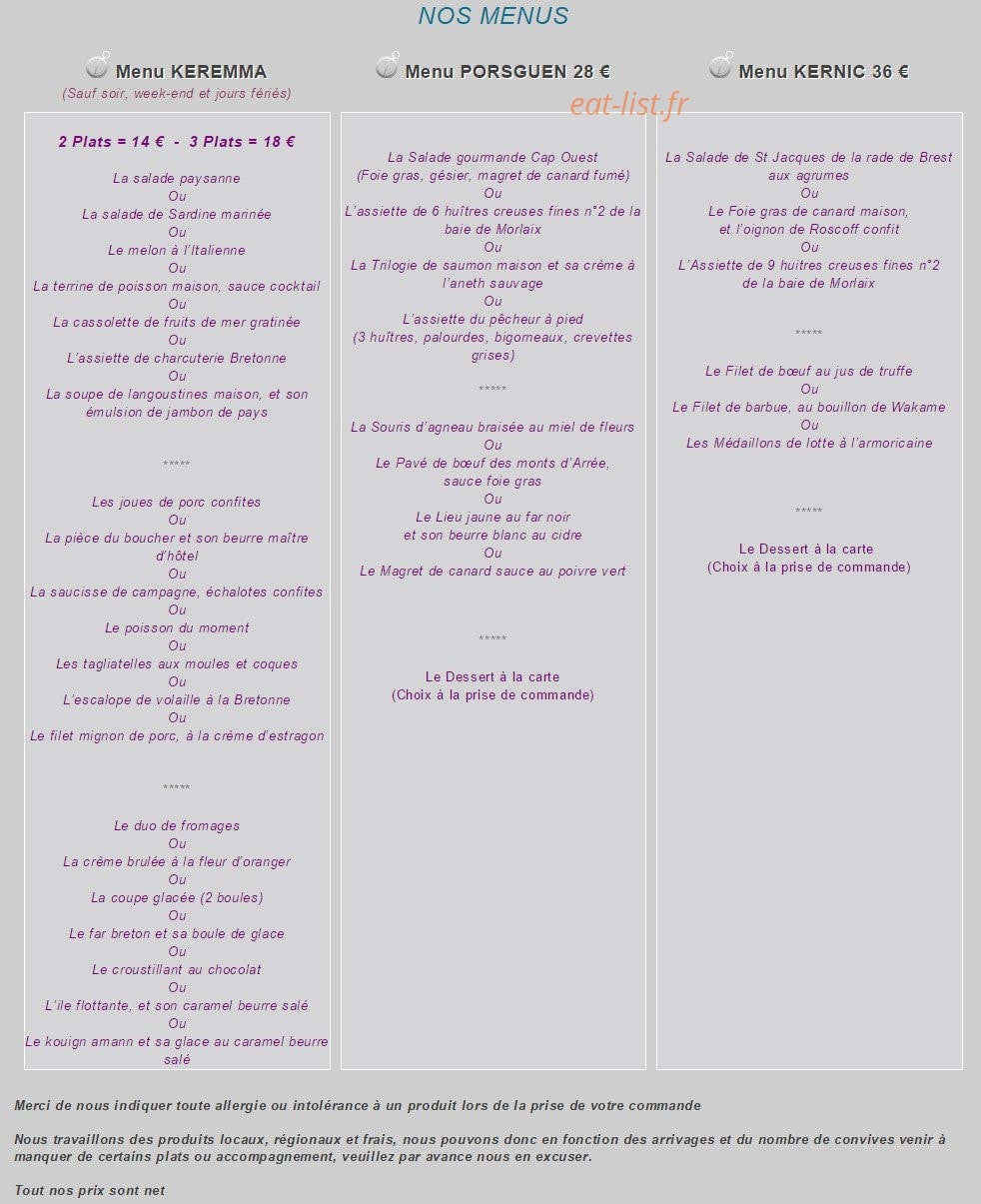 Cap Ouest — carte page 1