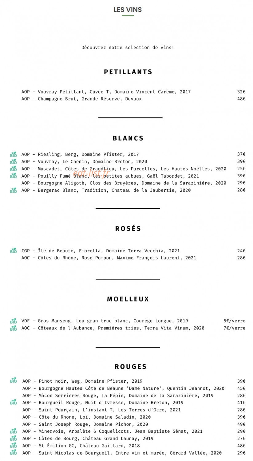 Jour de Fête — carte page 2
