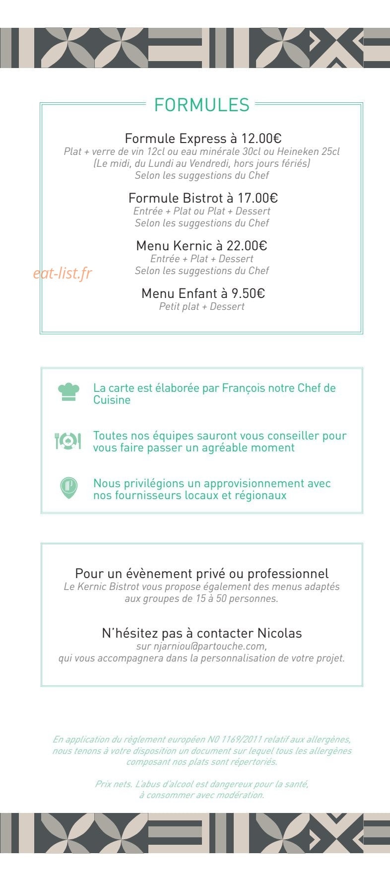 Le Kernic — carte page 3