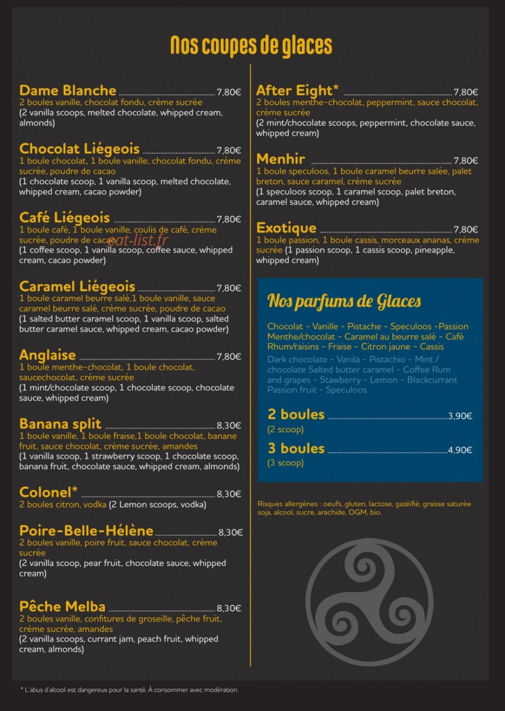 Treas Glaz — carte page 5