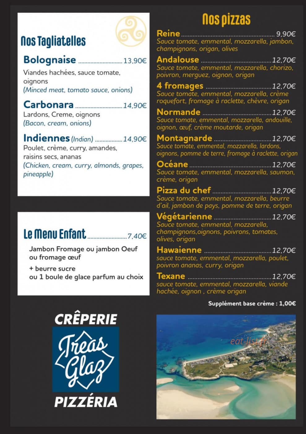 Treas Glaz — carte page 2