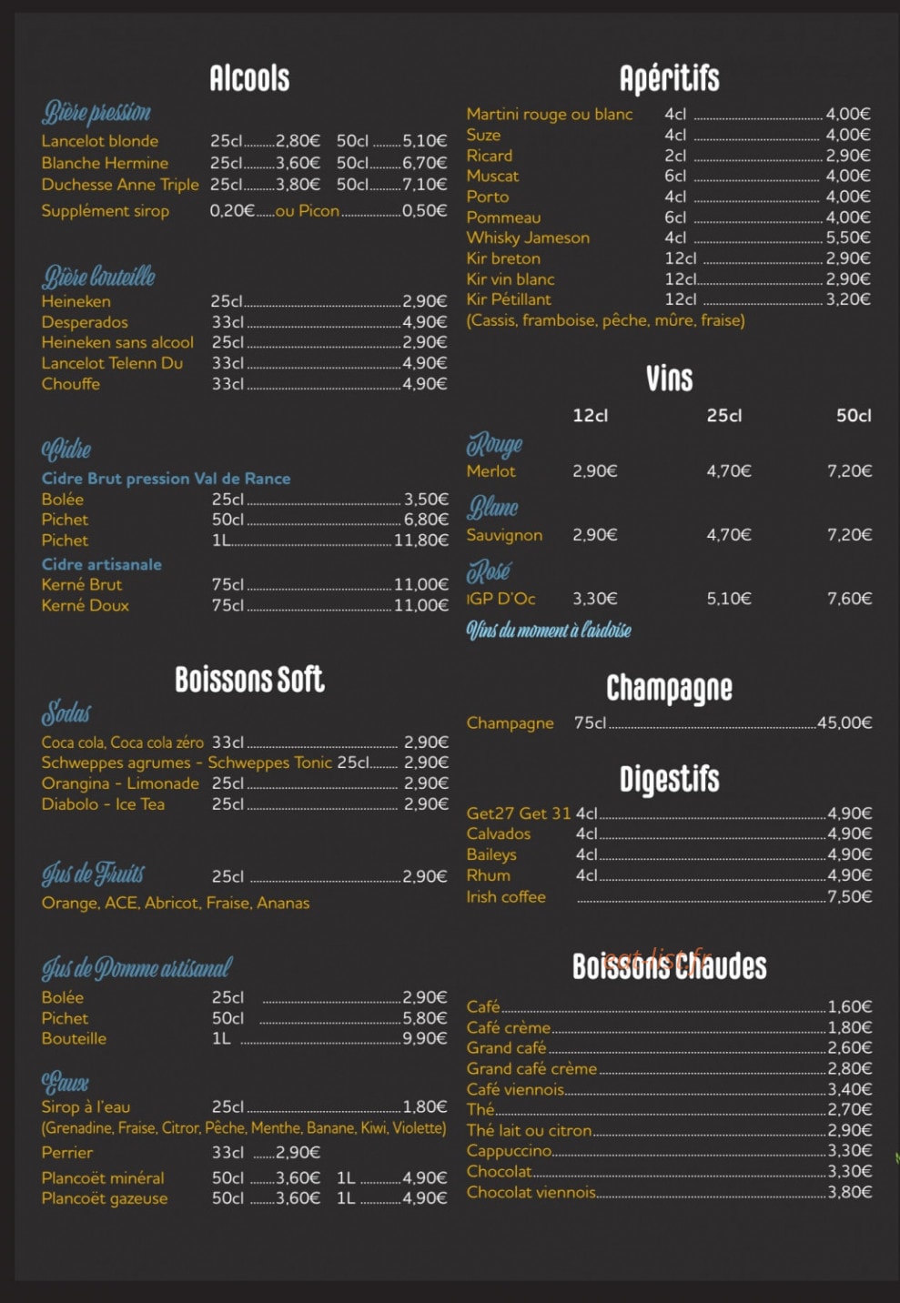 Treas Glaz — carte page 6