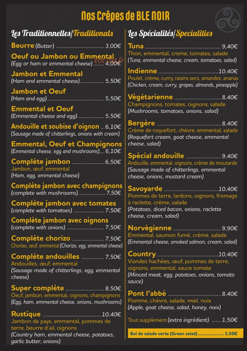 Treas Glaz — carte page 4
