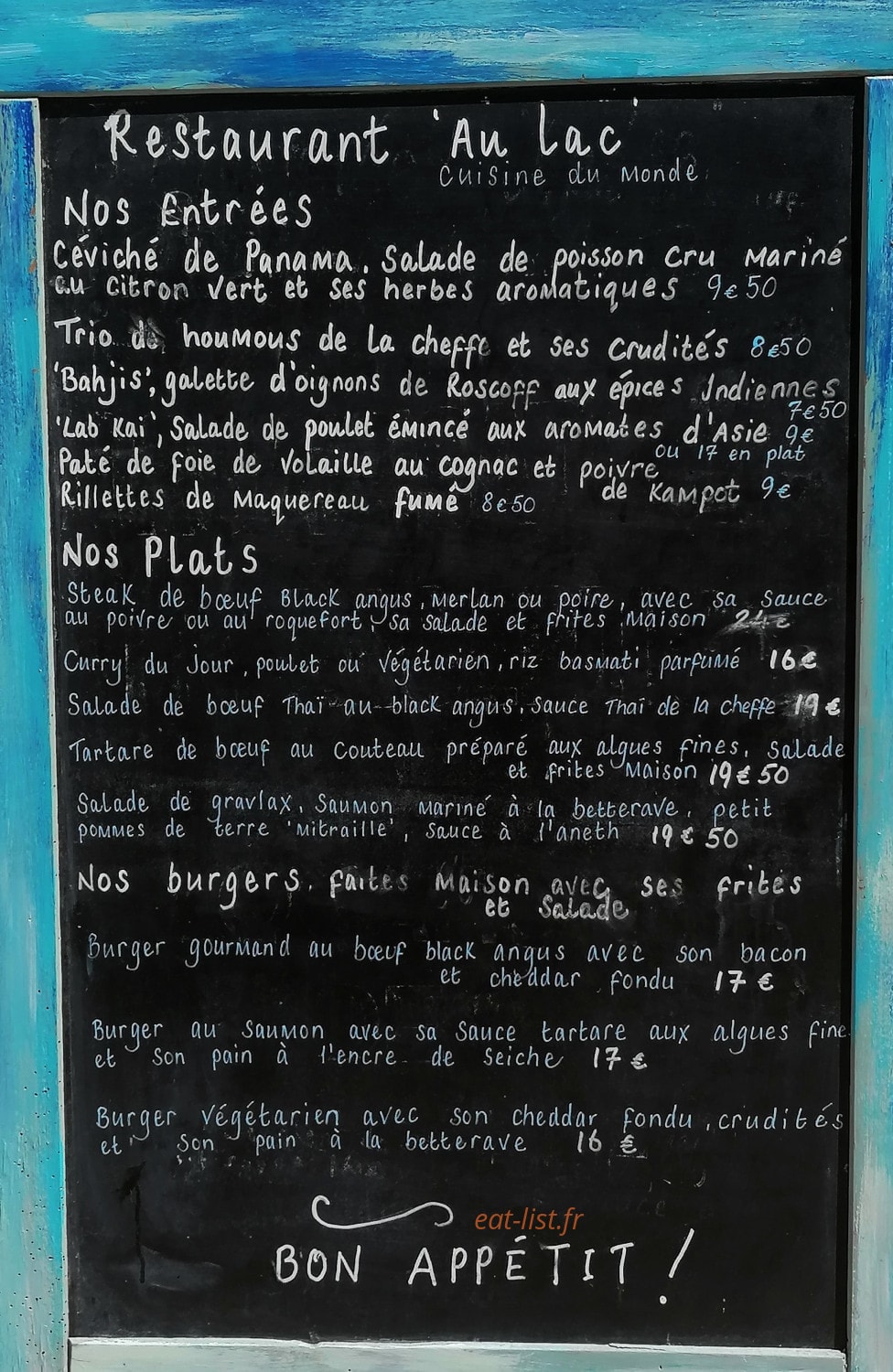 Au lac du Drennec — carte page 1