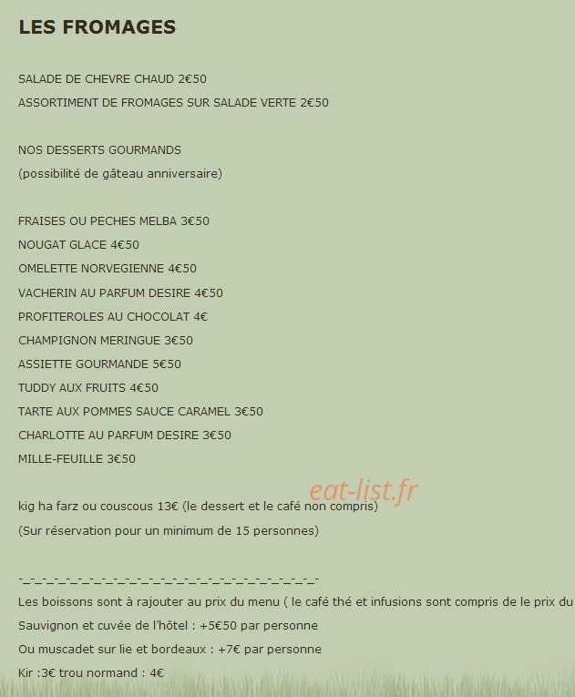 Hôtel  des Voyageurs — carte page 4