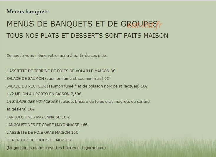 Hôtel  des Voyageurs — carte page 2
