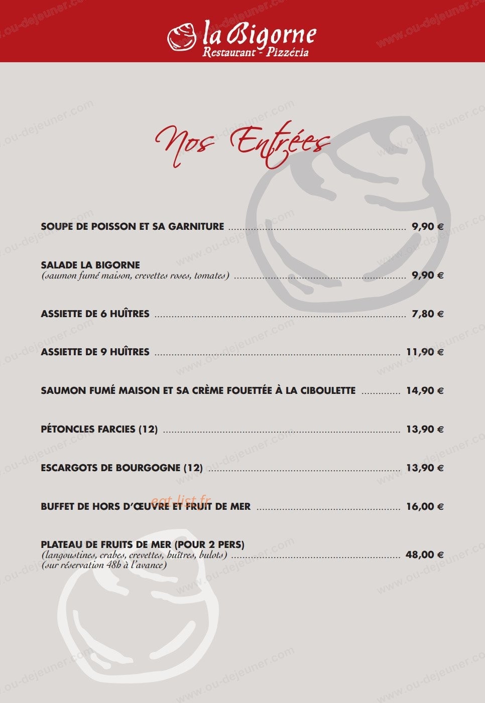 La Bigorne — carte page 2