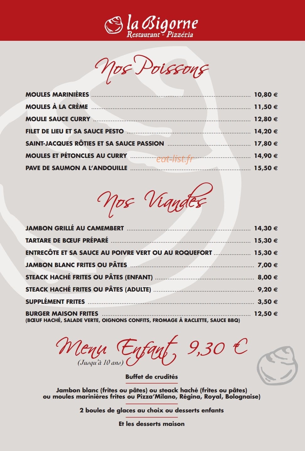 La Bigorne — carte page 3