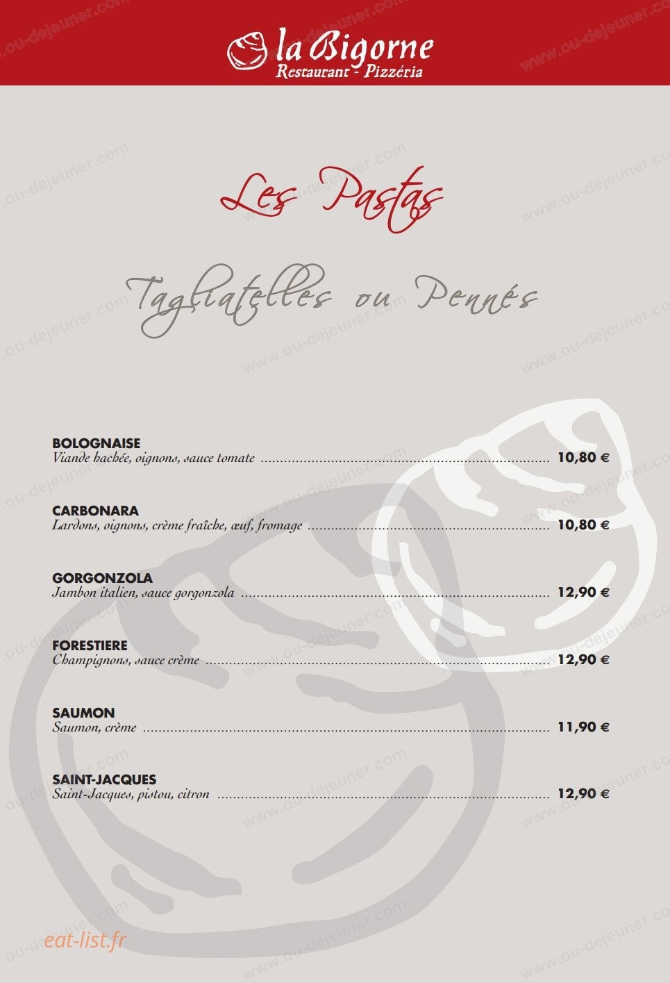 La Bigorne — carte page 5