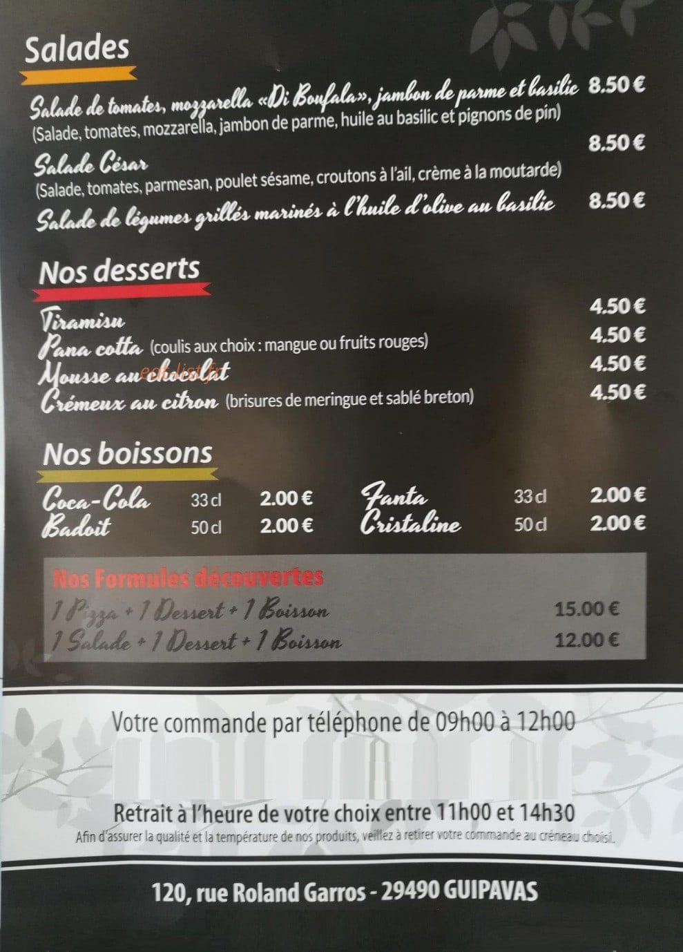 Il Gusto — carte page 3