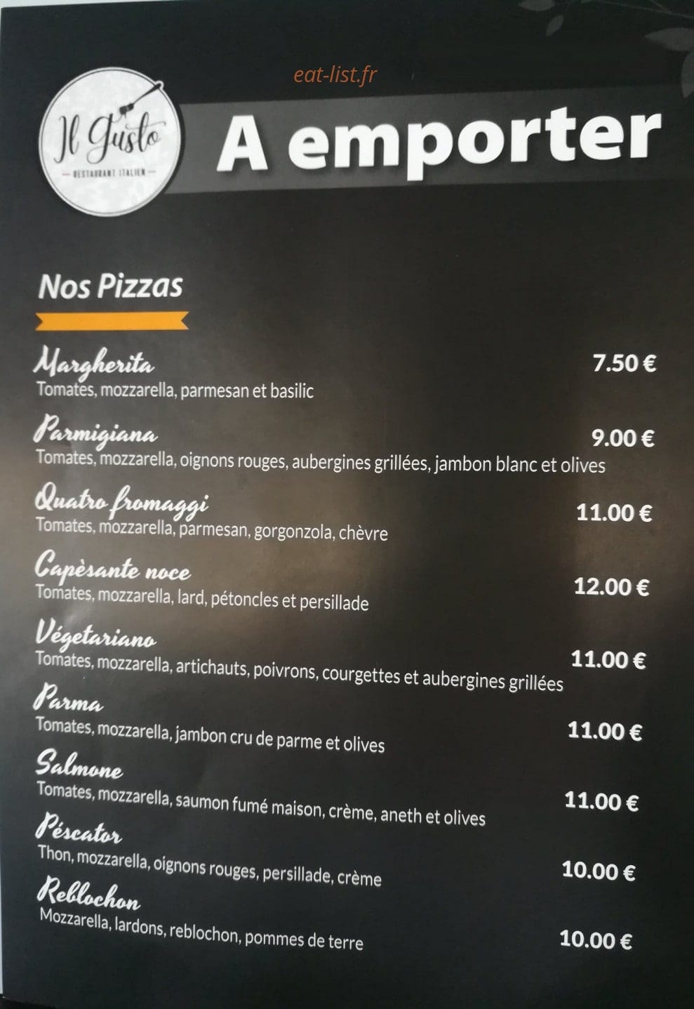 Il Gusto — carte page 2