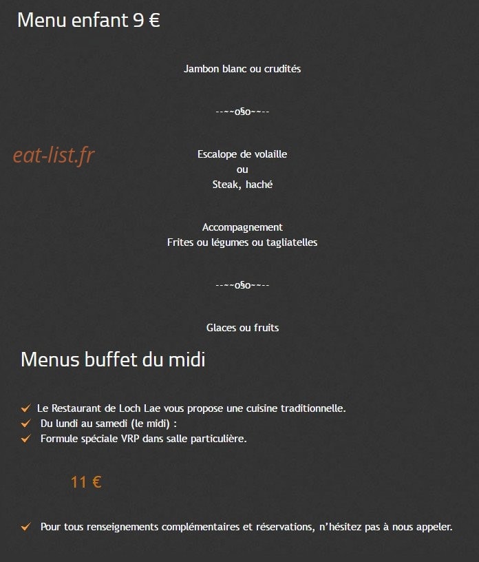 Loch lae — carte page 9