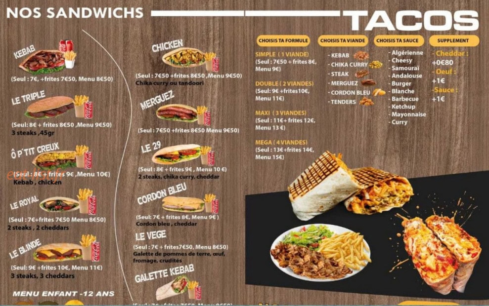 Ô P'tit Creux — carte page 3