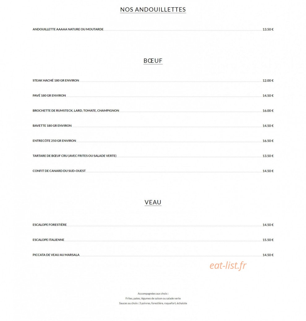 Le Mondello — carte page 3