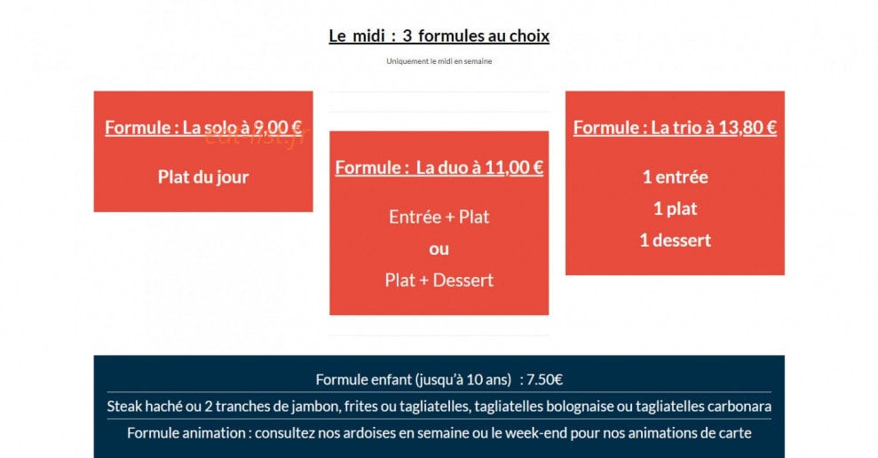 Le Mondello — carte page 2