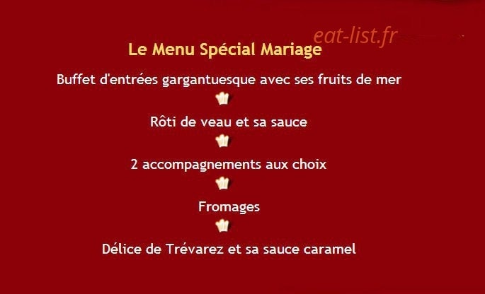 Thierry Gastronomie — carte page 8