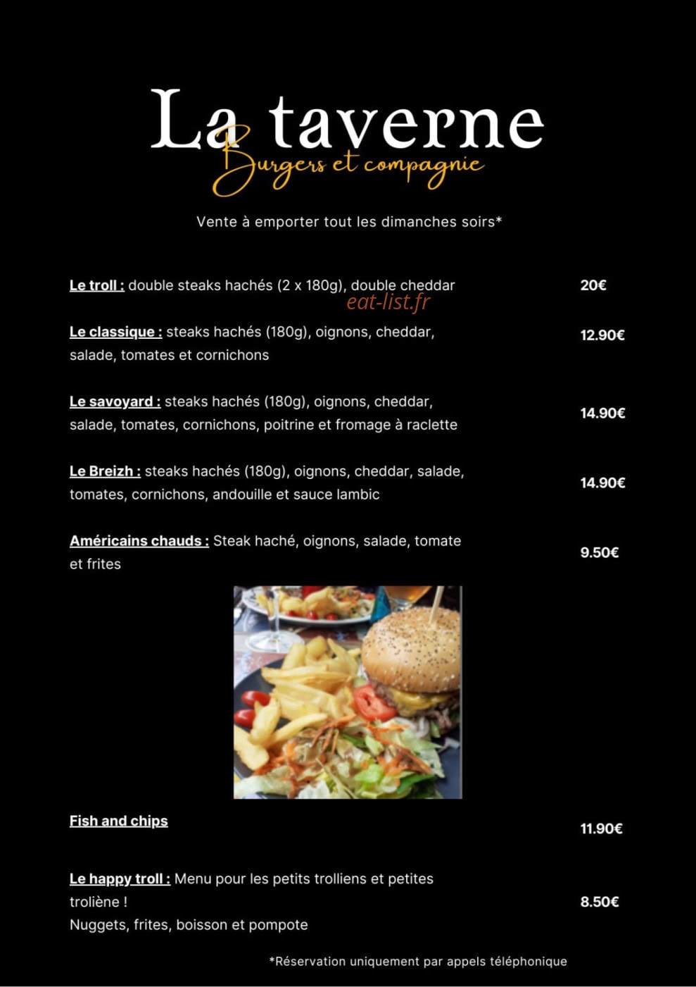 La Taverne Des Trolls — carte page 6