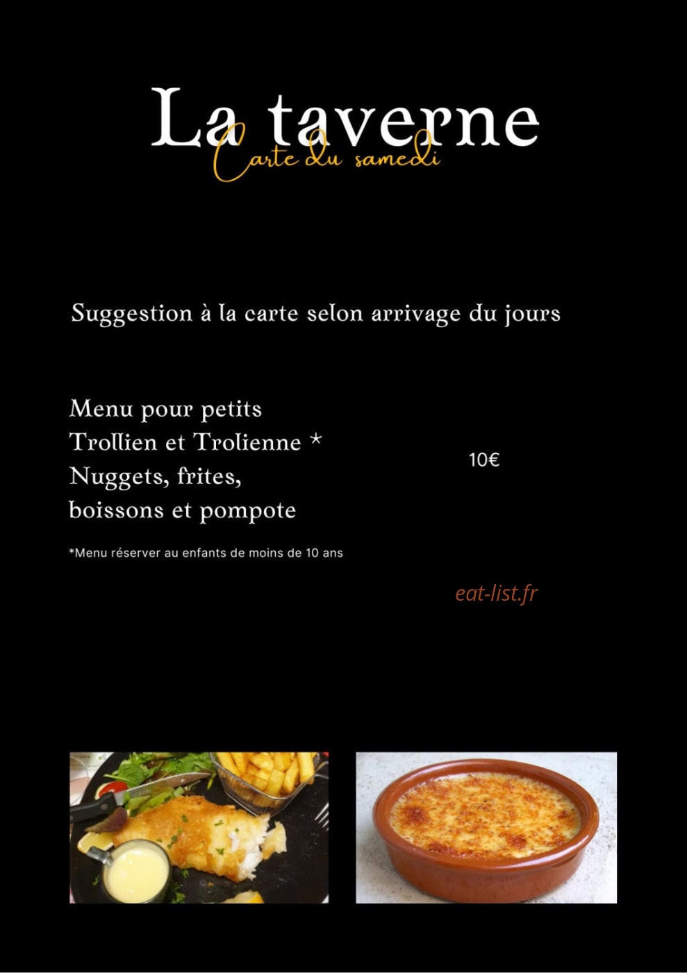 La Taverne Des Trolls — carte page 7