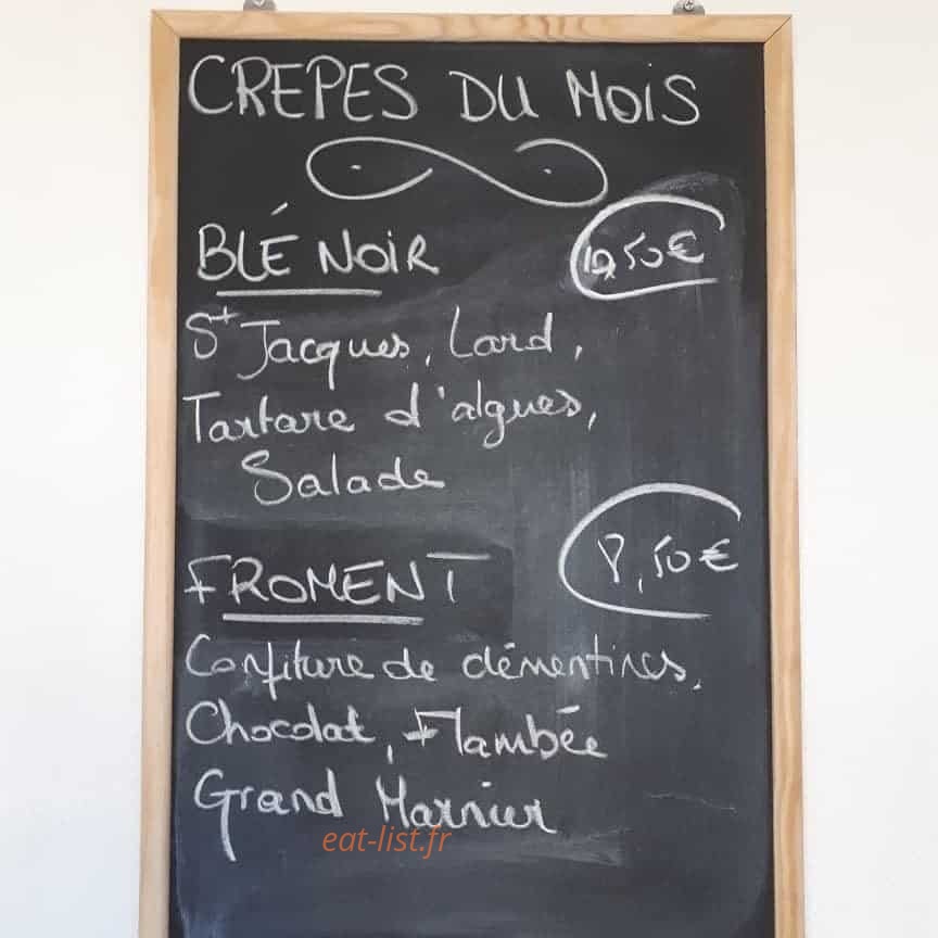 La Fleur De Sel — carte page 1