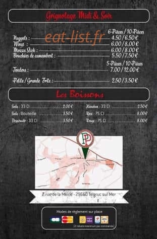 Pizza Pépé — carte page 6