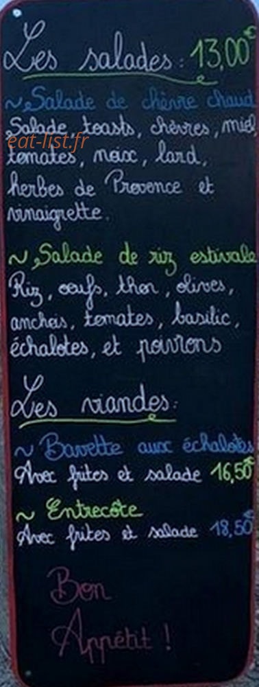 AR cafe — carte page 2