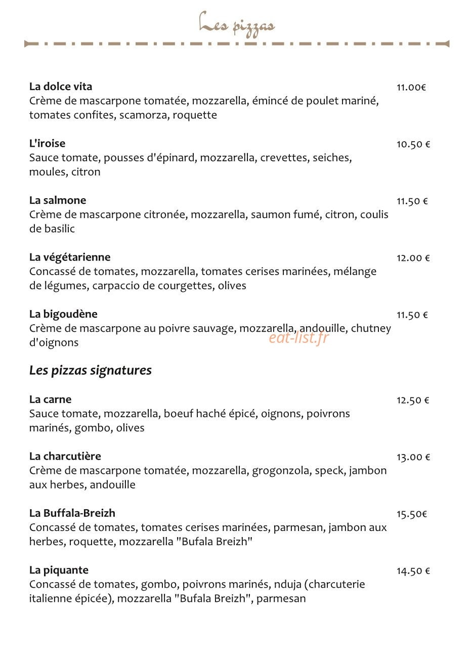 L'authentique — carte page 4