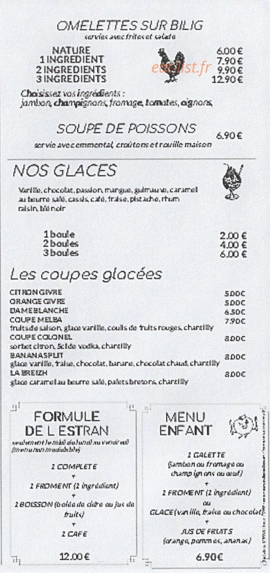 L'Estran — carte page 2