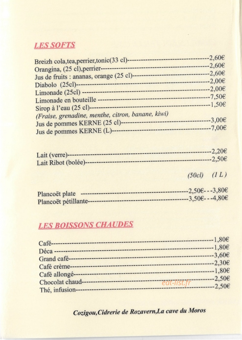 L'Estran — carte page 4