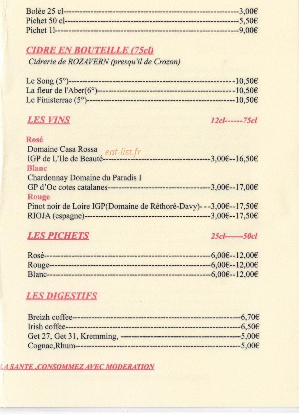 L'Estran — carte page 6