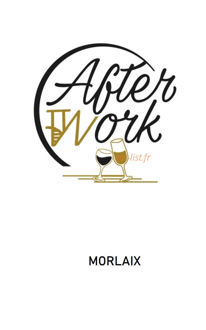 Afterwork — carte page 1