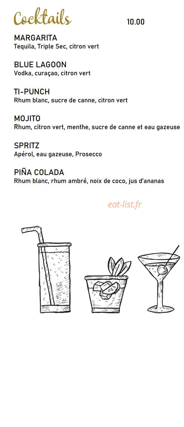 Afterwork — carte page 6