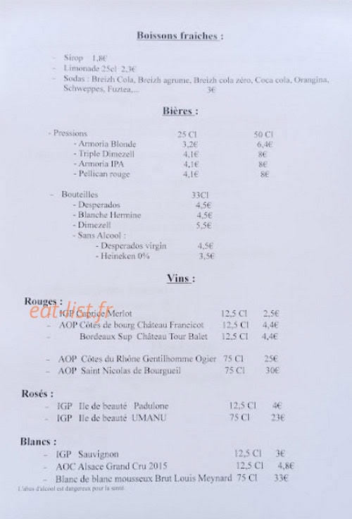 Casa Familia — carte page 3