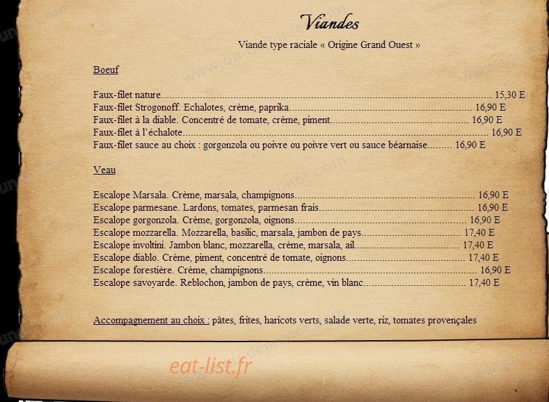 Casa Vecchia — carte page 3