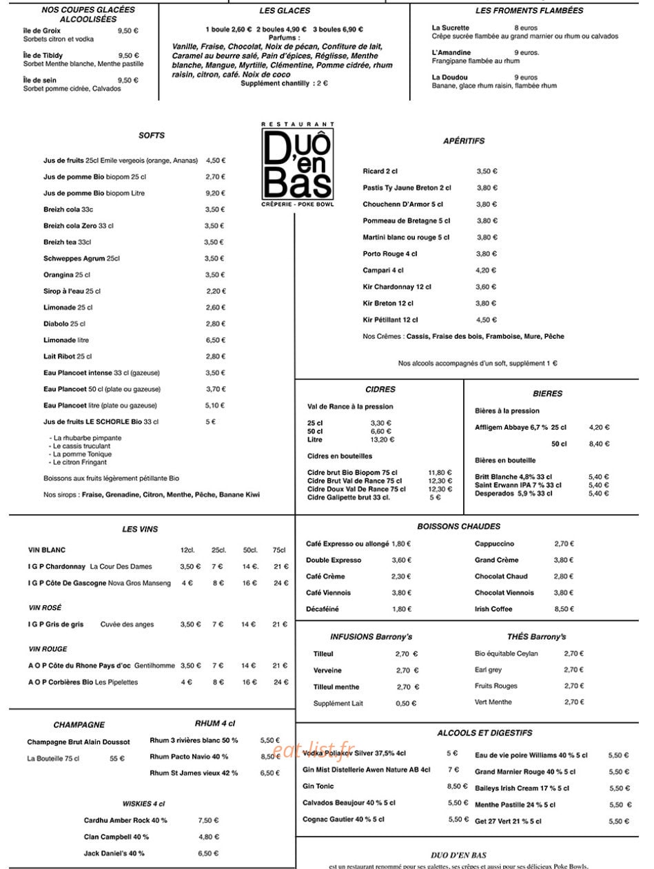 Duo d'en Bas — carte page 2