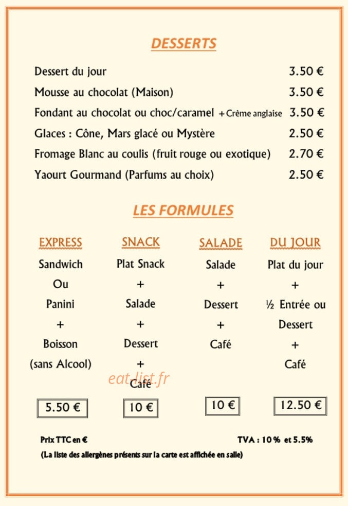L'Escale — carte page 3