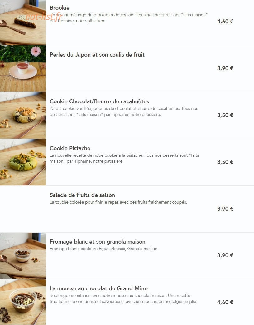 La poke — carte page 6