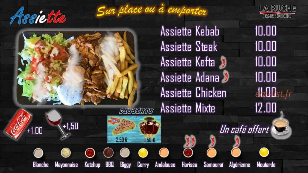 La Ruche — carte page 2