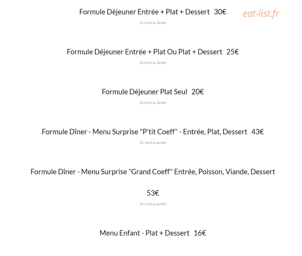Le 21ème Commis — carte page 1