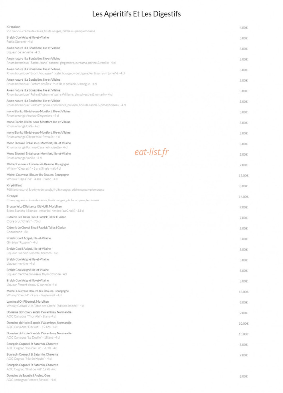 Le 21ème Commis — carte page 4