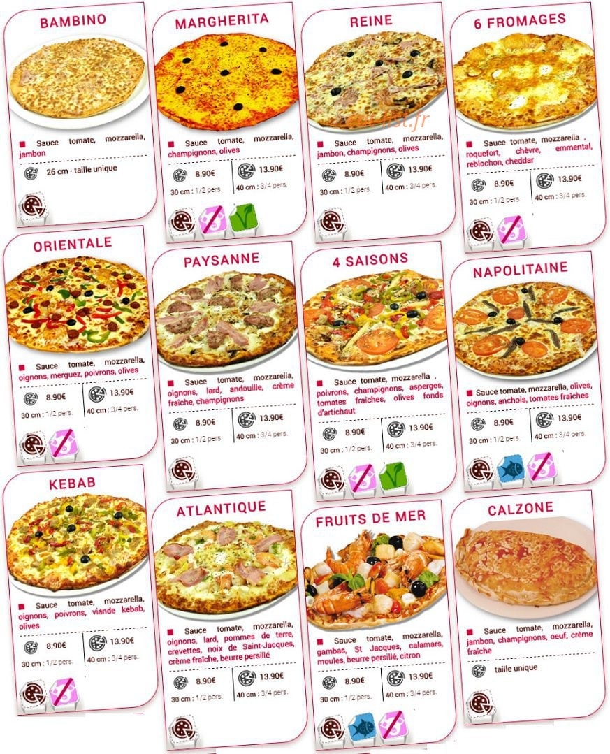 Le Fournil des Provinces — carte page 6