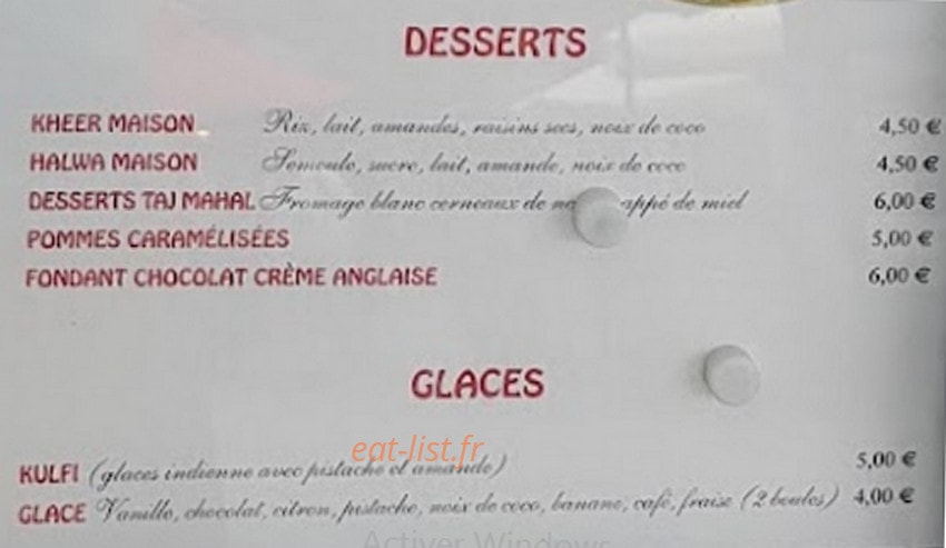 Le Taj Mahal — carte page 8