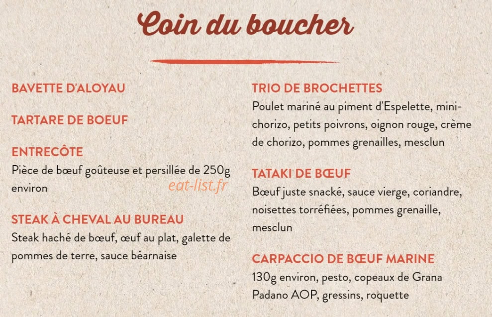 Au Bureau — carte page 3