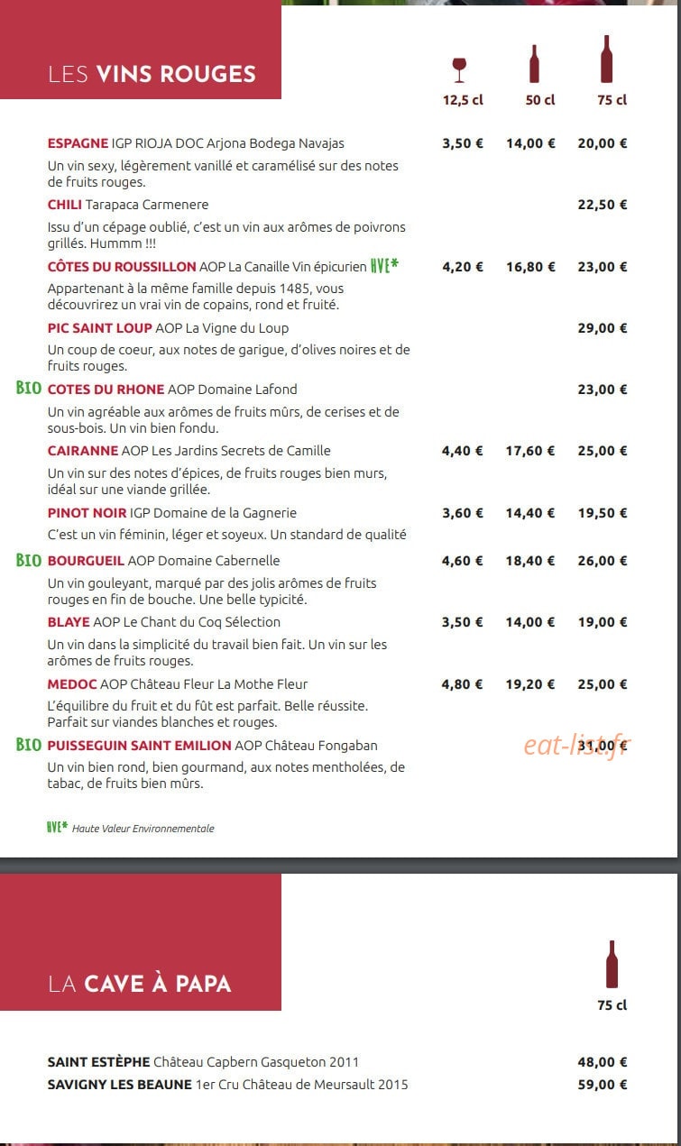 La Kabann — carte page 12