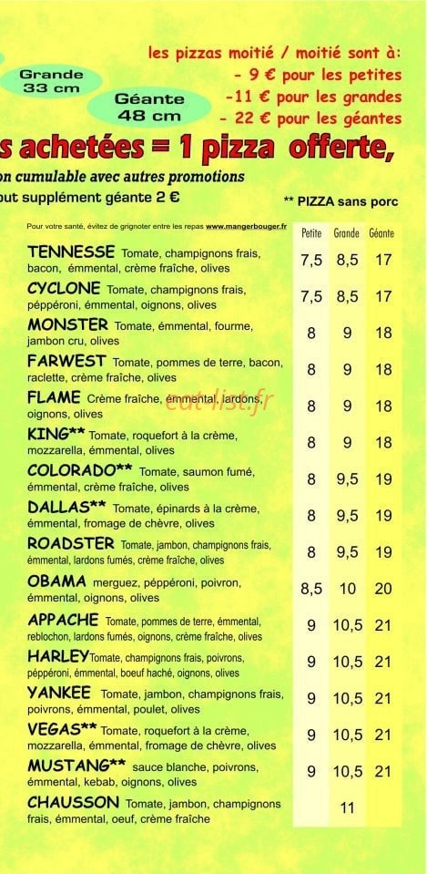 Ty pizz — carte page 3