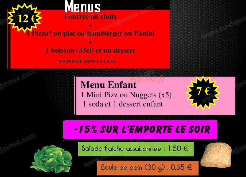 Ty pizz — carte page 6
