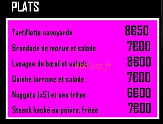 Ty pizz — carte page 2