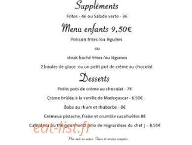Primel Café — carte page 2