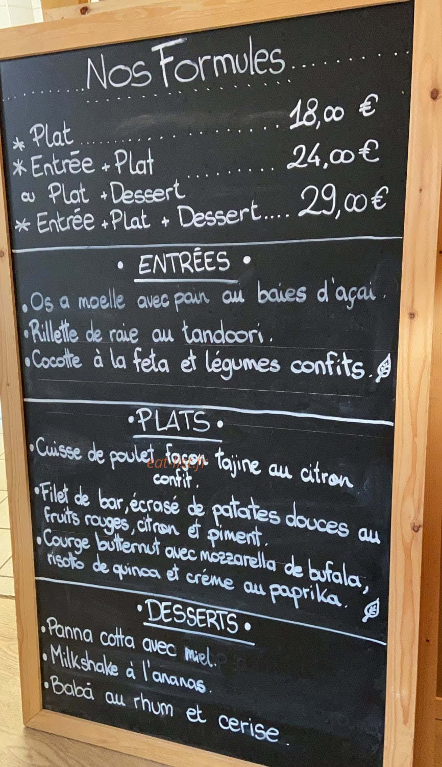 Le Goût du Monde — carte page 1