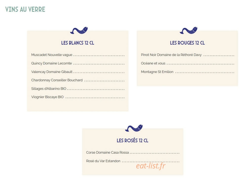 La Marinière — carte page 6